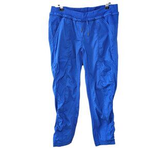 Lululemon Street To Studio Pant, Blue, Pull On, Unlined, Womens, Ankle  Size 12